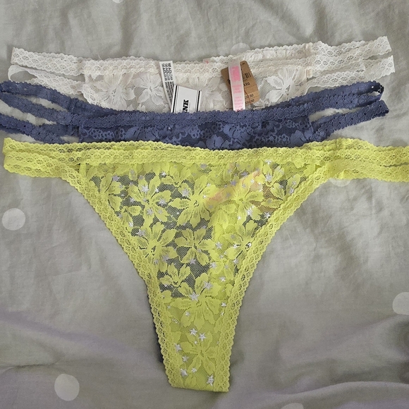 PINK Victoria's Secret Other - PINK
Wink Strappy Thong Panty 3 Packs XXL